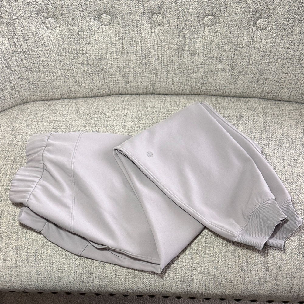 lululemon athletica Light Gray Jogger Pants